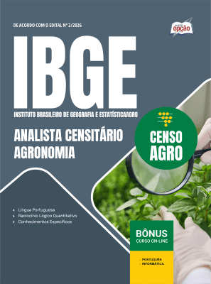 Apostila IBGE CENSO 2027 - Analista Censitário - Agronomia