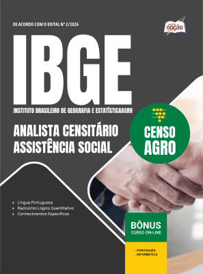 Apostila IBGE CENSO 2027 - Analista Censitário - Assistência Social