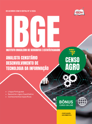 Apostila IBGE CENSO 2027 - Analista Censitário - Desenvolvimento de Tecnologia da Informação