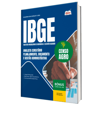 Apostila IBGE CENSO 2027 - Analista Censitário - Planejamento, Orçamento e Gestão Administrativa