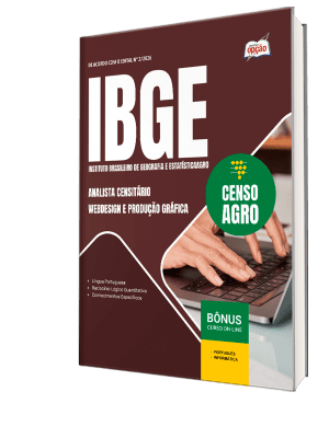 Apostila IBGE CENSO 2027 - Analista Censitário - Webdesign e Produção Gráfica