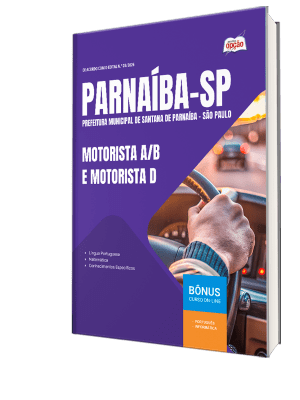 Apostila Prefeitura de Santana de Parnaíba-SP 2026 - Motorista A/B e Motorista D