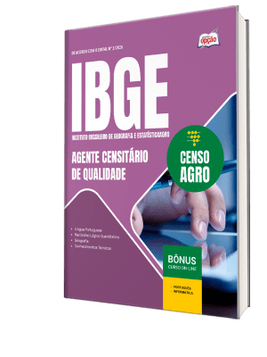 Combo IBGE CENSO 2027 - Agente Censitário de Qualidade