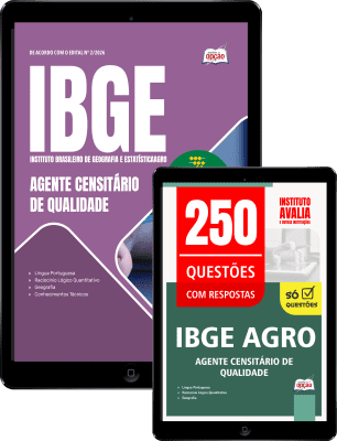 Combo IBGE CENSO 2027 - Agente Censitário de Qualidade