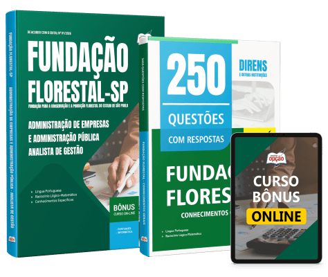 Combo Fundação Florestal 2026 - Analista de Gestão - Administração de Empresas e Administração Pública