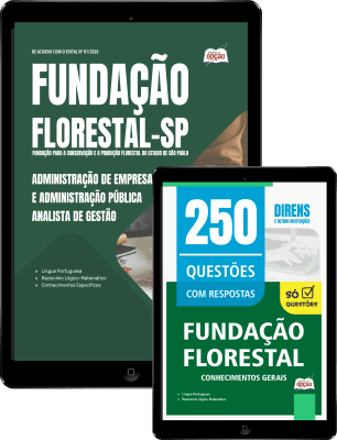 Combo Fundação Florestal 2026 - Analista de Gestão - Administração de Empresas e Administração Pública