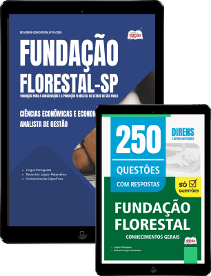Combo Fundação Florestal 2026 - Analista de Gestão - Ciências Econômicas e Economia