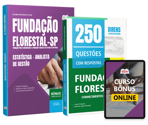 Combo Fundação Florestal 2026 - Analista de Gestão - Estatística