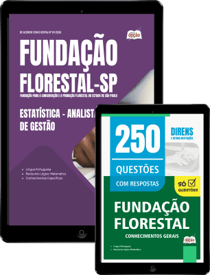 Combo Fundação Florestal 2026 - Analista de Gestão - Estatística
