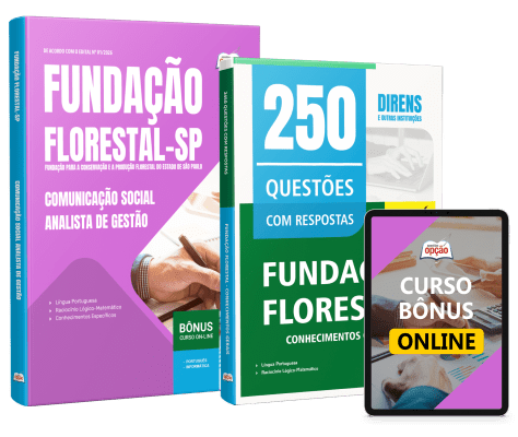 Combo Fundação Florestal 2026 - Analista de Gestão - Comunicação Social