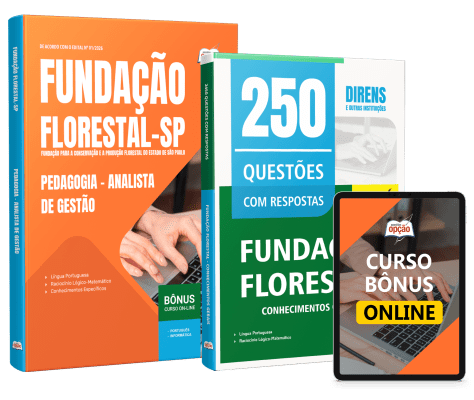 Combo Fundação Florestal 2026 - Analista de Gestão - Pedagogia