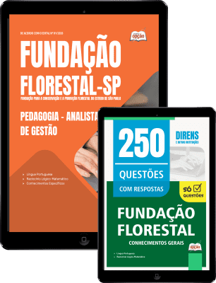 Combo Fundação Florestal 2026 - Analista de Gestão - Pedagogia