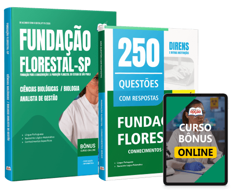 Combo Fundação Florestal 2026 - Analista Ambiental - Ciências Biológicas e Biologia