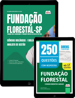 Combo Fundação Florestal 2026 - Analista Ambiental - Ciências Biológicas e Biologia