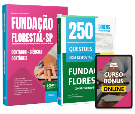 Combo Fundação Florestal 2026 - Contador - Ciências Contábeis