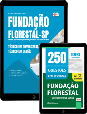 Combo Fundação Florestal 2026 - Técnico em Gestão - Técnico em Administração