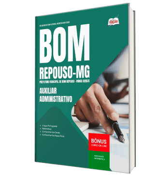 Apostila Prefeitura de Bom Repouso - MG 2026 - Auxiliar Administrativo