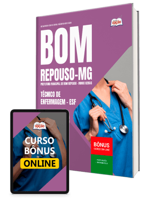 Apostila Prefeitura de Bom Repouso - MG 2026 - Técnico de Enfermagem ESF
