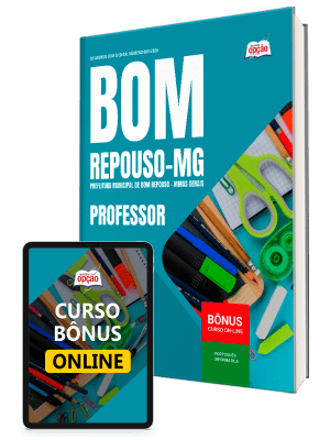 Apostila Prefeitura de Bom Repouso - MG 2026 - Professor