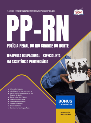 Apostila Polícia Penal-RN 2026 - Especialista em Assistência Penitenciária - Terapeuta Ocupacional
