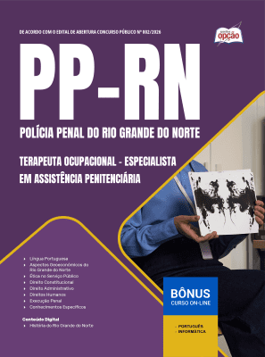 Apostila Polícia Penal-RN 2026 - Especialista em Assistência Penitenciária - Terapeuta Ocupacional