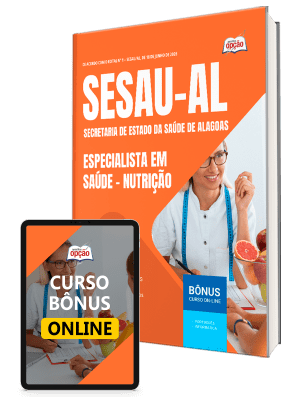 Apostila SESAU-AL 2026 - Especialista em Saúde - Nutrição