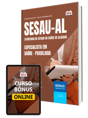 Apostila SESAU-AL 2026 - Especialista em Saúde - Psicologia