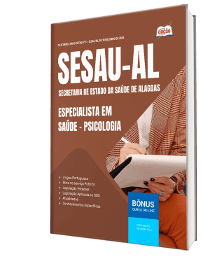 Apostila SESAU-AL 2026 - Especialista em Saúde - Psicologia