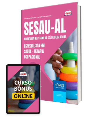 Apostila SESAU-AL 2026 - Especialista em Saúde - Terapia Ocupacional