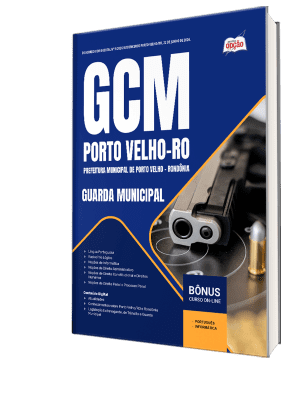 Apostila Prefeitura de Porto Velho-RO 2026 - Guarda Municipal