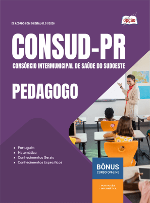 Apostila CONSUD 2026 - Pedagogo