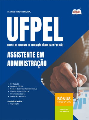 Apostila UFPEL 2026 - Assistente em Administração