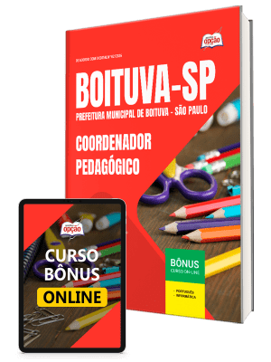 Apostila Prefeitura de Boituva-SP 2026 - Coordenador Pedagógico