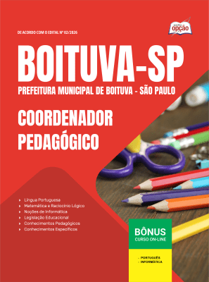 Apostila Prefeitura de Boituva-SP 2026 - Coordenador Pedagógico