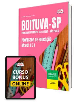Apostila Prefeitura de Boituva-SP 2026 - Professor de Educação Básica I e II