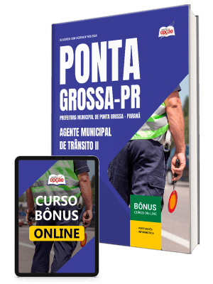Apostila Prefeitura de Ponta Grossa-PR 2026 - Agente Municipal de Trânsito II