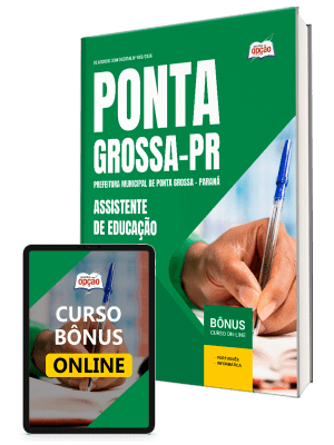 Apostila Prefeitura de Ponta Grossa-PR 2026 - Assistente de Educação