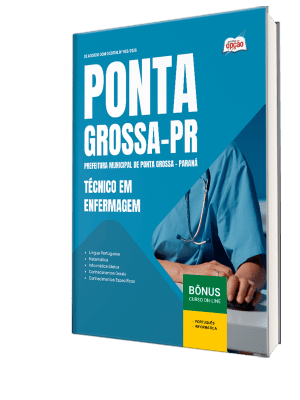 Apostila Prefeitura de Ponta Grossa-PR 2026 - Técnico em Enfermagem