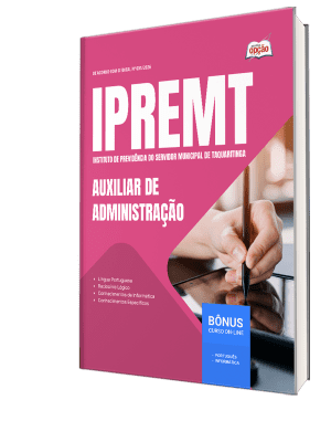 Apostila IPREMT 2026 - Auxiliar de Administração
