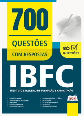 Caderno de Questões IBFC em PDF - 700 Questões Gabaritadas