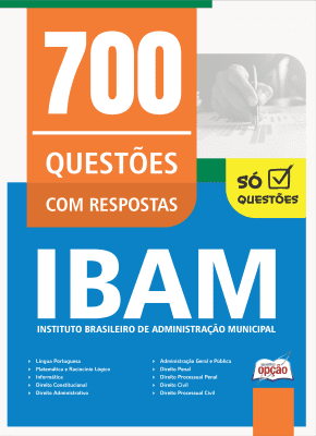 Caderno de Questões IBAM - 700 Questões Gabaritadas