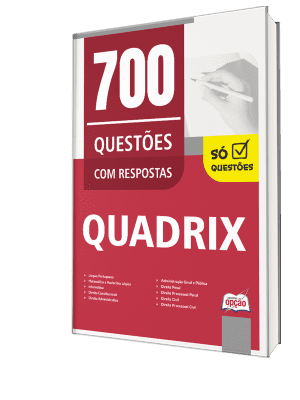 Caderno de Questões Quadrix - 700 Questões Gabaritadas