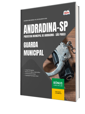 Apostila Prefeitura de Andradina-SP 2026 - Guarda Municipal