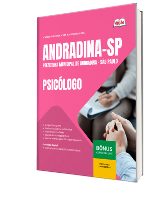 Apostila Prefeitura de Andradina-SP 2026 - Psicólogo