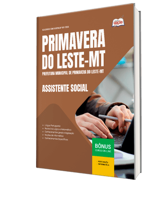 Apostila Prefeitura de Primavera do Leste-MT 2026 - Assistente Social