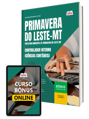 Apostila Prefeitura de Primavera do Leste-MT 2026 - Controlador Interno (Ciências Contábeis)