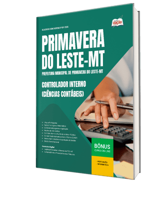 Apostila Prefeitura de Primavera do Leste-MT 2026 - Controlador Interno (Ciências Contábeis)