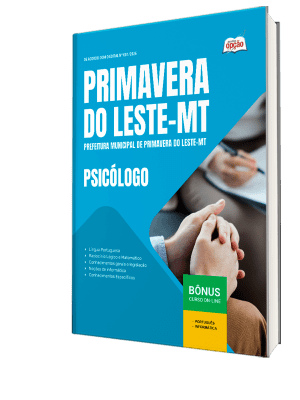 Apostila Prefeitura de Primavera do Leste-MT 2026 - Psicólogo