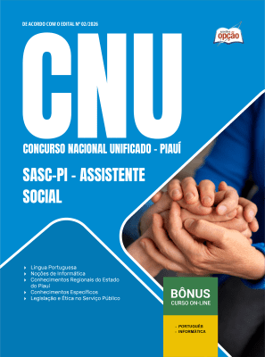 Apostila Concurso Unificado PI 2026 - SASC-PI - Agente Superior de Serviços - Assistente Social