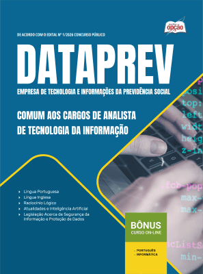 Apostila DATAPREV 2026 - Comum aos Cargos de Analista de Tecnologia da Informação